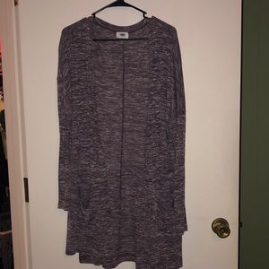 Old Navy purple cardigan